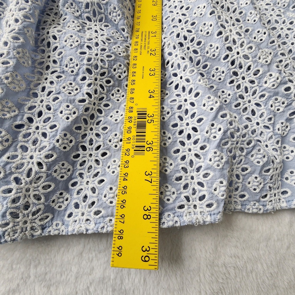 Joe‎ Jillian Harris Eyelet Tiered Dress Womens Small Prairie Farmhouse Cottage - Picture 11 of 15